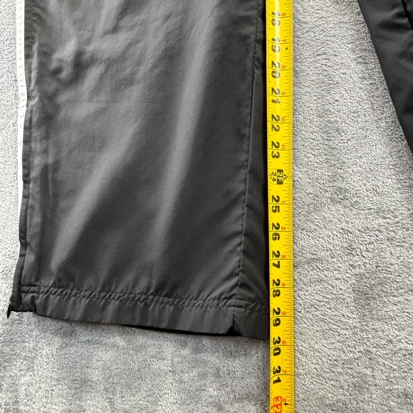 Adidas Black White Mens XL Zip Joggers Workout ActiveWear Athleisure 3 Stripe - Picture 7 of 16